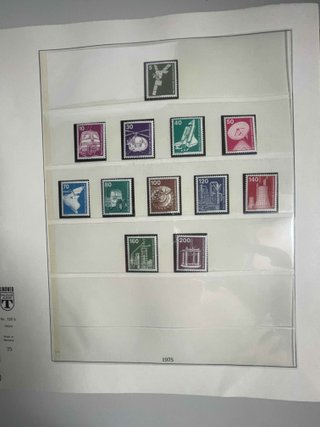 Álbum sellos nuevos de Alemania 1974-1984