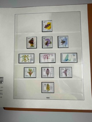 Álbum sellos nuevos de Alemania 1974-1984