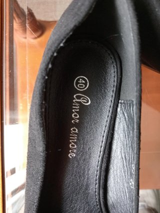 Zapatos negros Amor Amore