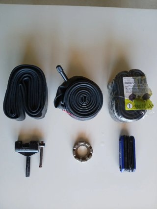 Accesorios reparación bicicleta
