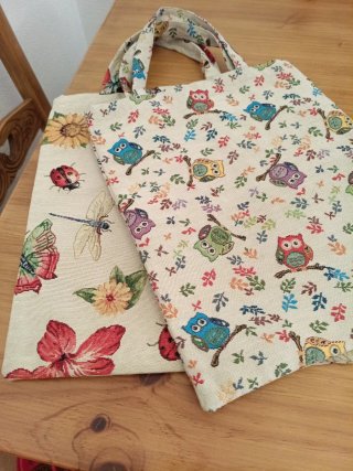 Bolsas de tela con estampados