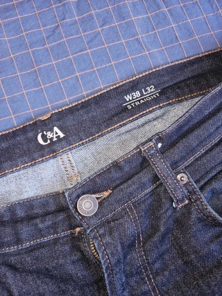 Pantalón vaquero C&A azul Talla M