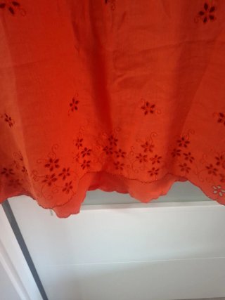 Vestido naranja Cotton Tales talla L