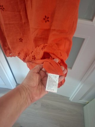 Vestido naranja Cotton Tales talla L