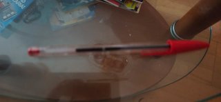 Bolígrafo BIC rojo
