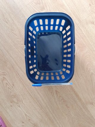 Cestino giocattolo blu Lidl
