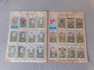 Álbum cromos fútbol Liga 1959-1960