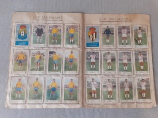 Álbum cromos fútbol Liga 1959-1960