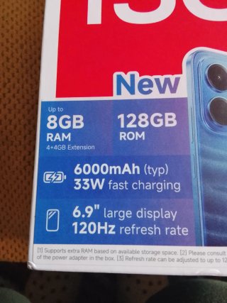 Redmi 15C 128GB Azul NFC 33W