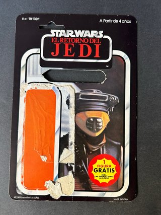 Star Wars El Retorno del Jedi Figura Leia