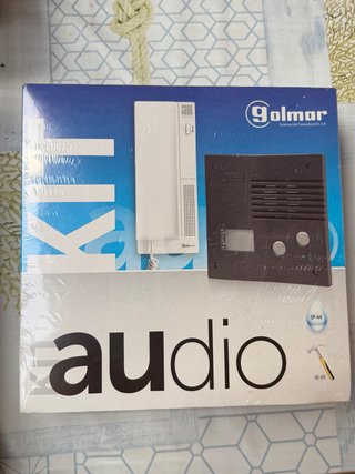 Kit Audio Golmar Negro y Blanco