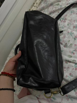 Bolso Desigual Negro con Bordados Multicolor