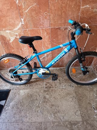 Bicicleta infantil azul Btwin