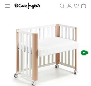 Pack Cuna Evolutiva Cotinfant + Colchón +textil