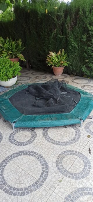 Cama elástica para jardín Decathlon  240 cms