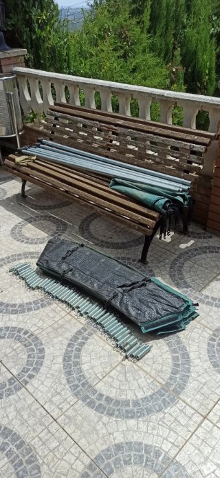 Cama elástica para jardín Decathlon  240 cms