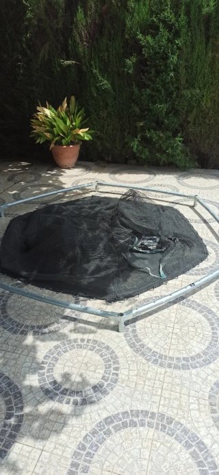 Cama elástica para jardín Decathlon  240 cms