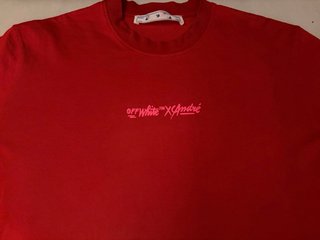 Maglietta Off-White Rossa