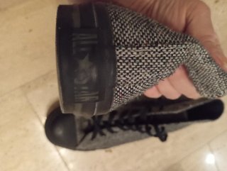 2 Pares Converse Hombre Negro # 43 originales