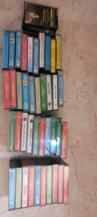 Lote cintas cassette antiguas copla