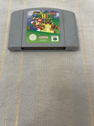 Nintendo 64 Consola Negra + Mando y todos Cables