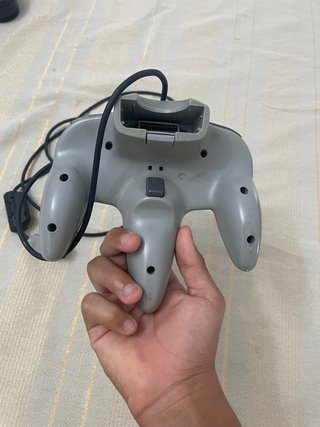 Nintendo 64 Consola Negra + Mando y todos Cables