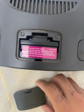 Nintendo 64 Consola Negra + Mando y todos Cables