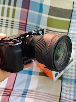 Sony ZV-E10 + Sigma 16mm f/1.4