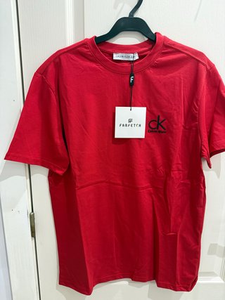Camiseta Calvin Klein Jeans Roja