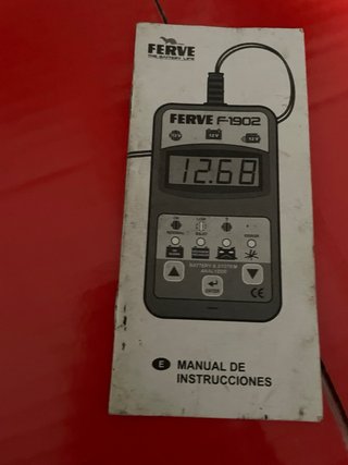 Comprobador Baterías FERVE F-1902