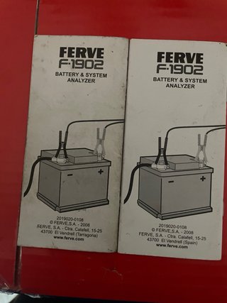 Comprobador Baterías FERVE F-1902