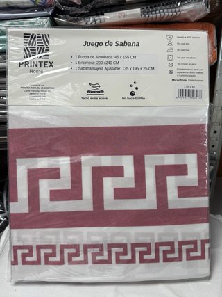 Juego de sábanas 3 piezas