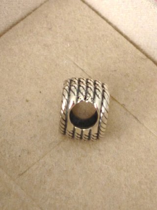 Charm Corazón Plata Con Circonitas