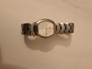 Reloj Lotus Hombre Plata y Blanco