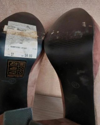 Scarpe donna eleganti grigie e blu