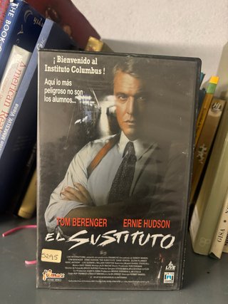 VHS El Sustituto (Tom Berenger)