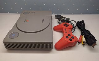 Consola PS1 PSX SCPH 7502 + FIFA98 + CH-I.P+(LEED)
