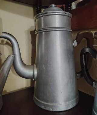 Cafeteras antiguas aluminio leer descripción