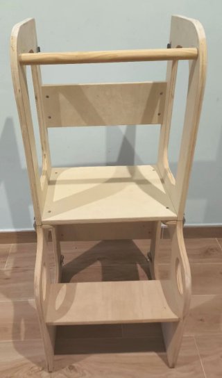 Torre di apprendimento Montessori in legno