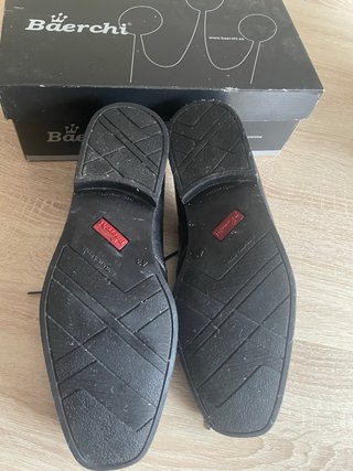 BÄR Zapatos de vestir negros para hombre