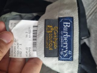 Pantalón Burberry Negro
