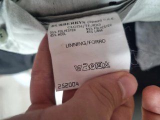 Pantalón Burberry Negro