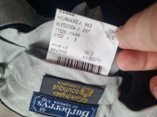 Pantalón Burberry Negro