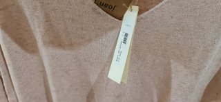 Jersey fino rosa talla única nuevo