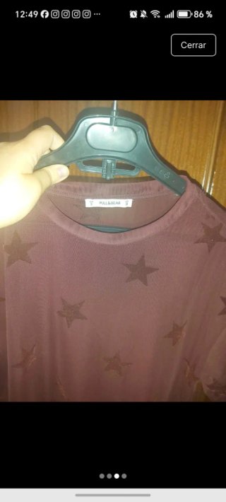 Camiseta de manga corta con estrellas