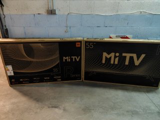 2 Xiaomi Smart TV 55 P1 con caja