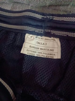 Bañador Militar ET Talla L