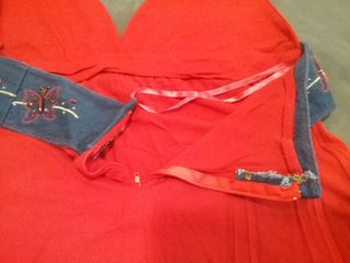 Vestido de verano rojo talla M
