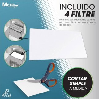 20 Bolsas Aspiradora para Bosch