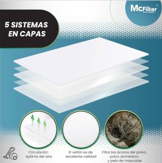 20 Bolsas Aspiradora para Bosch